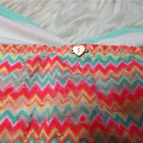 MEDIUM PINK Victoria's Secret Bandeau Bralette Set - Picture 5 of 11